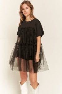 Betty's Mesh Tulle T Shirt