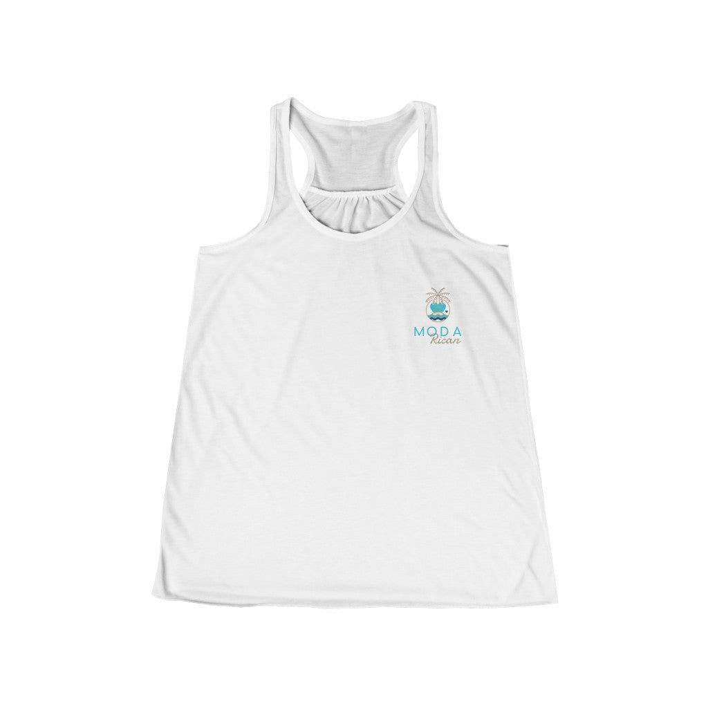 Women's Flowy Racerback Tank by Moda Rican