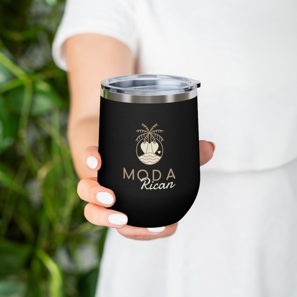 12oz Insulated Wine Tumbler Limited Edition by Moda Rican