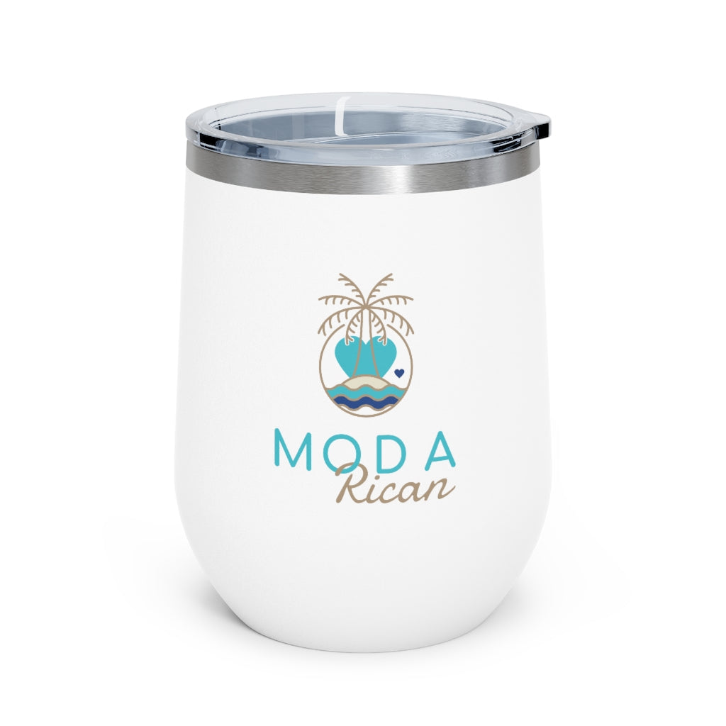 12oz Insulated Wine Tumbler by Moda Rican