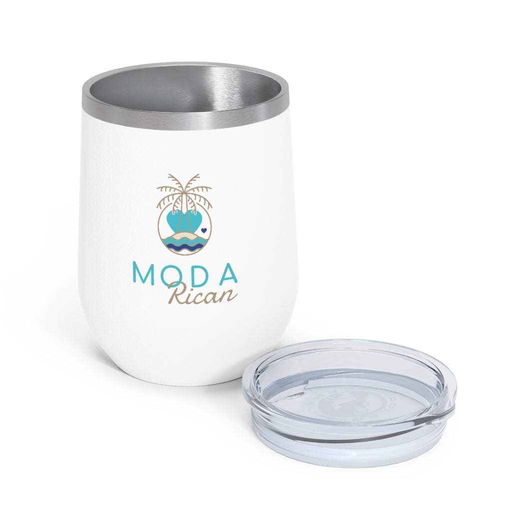 12oz Insulated Wine Tumbler by Moda Rican