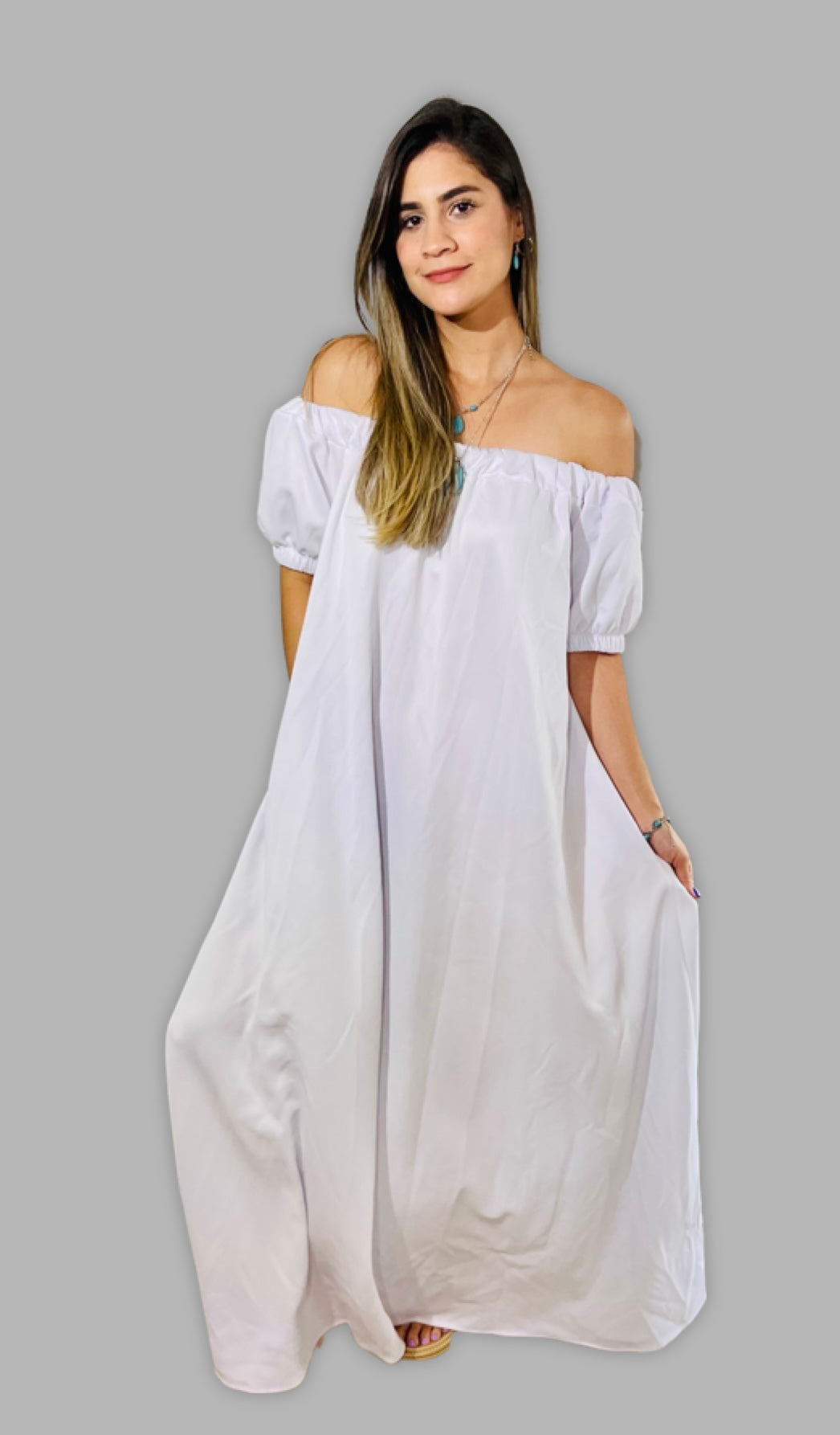 Maxi Off Shoulder Dress