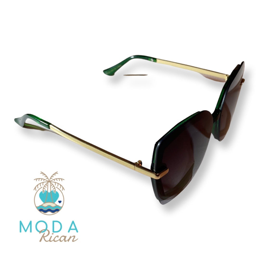 Green Fashion Sunglasses