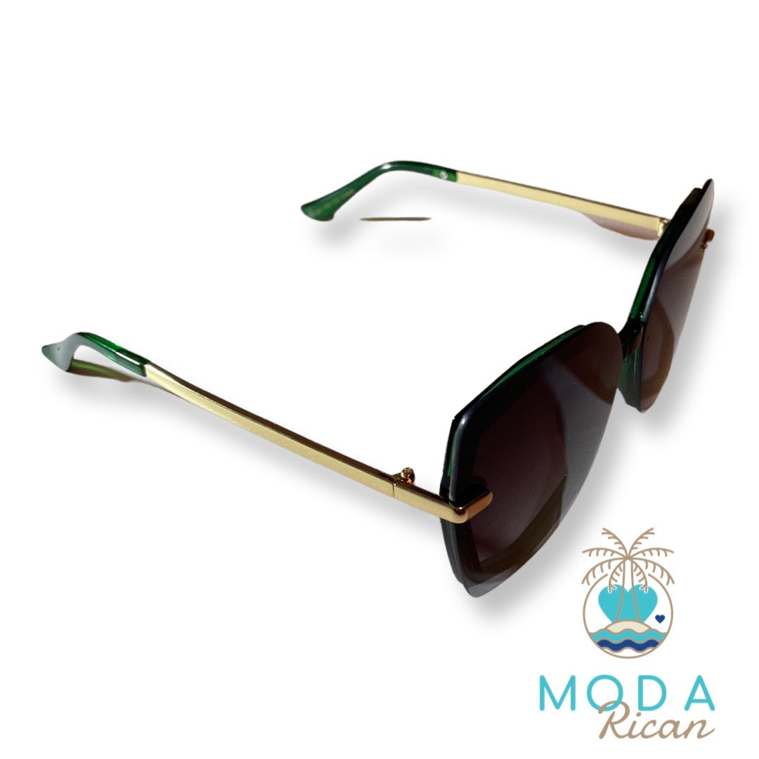 Green Fashion Sunglasses