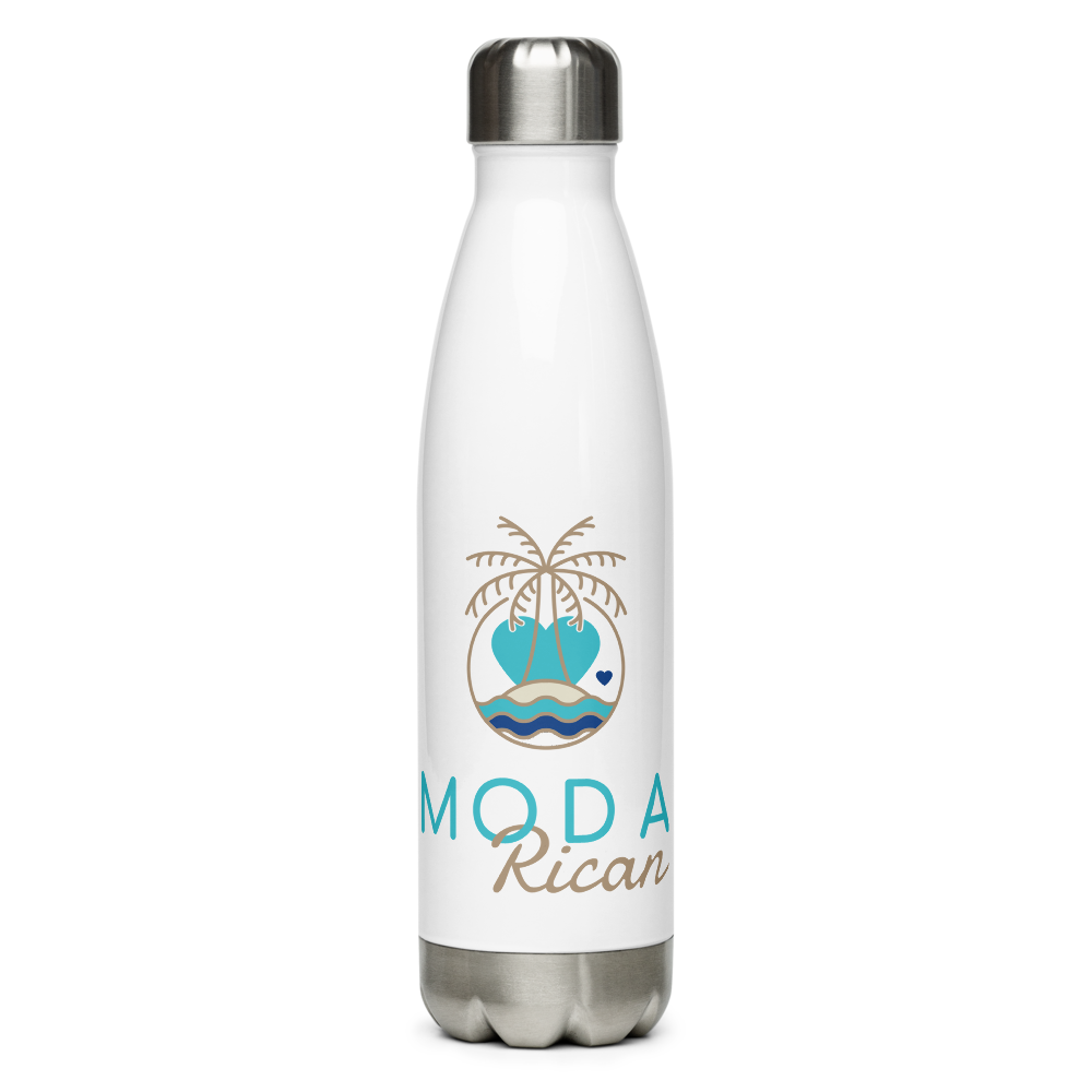 Stainless Steel Water Bottle by Moda Rican