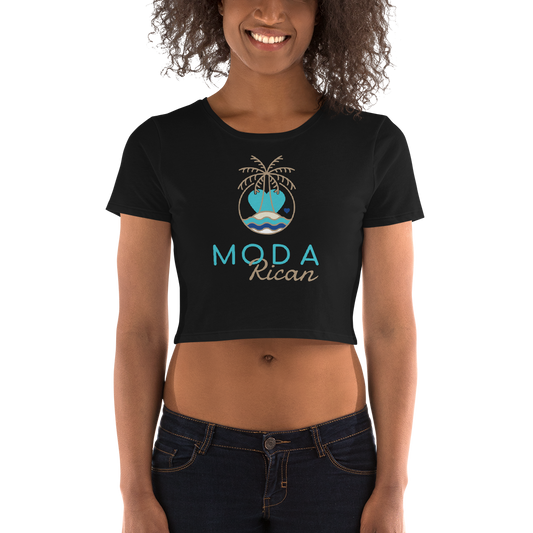 Women’s Crop Tee by Moda Rican