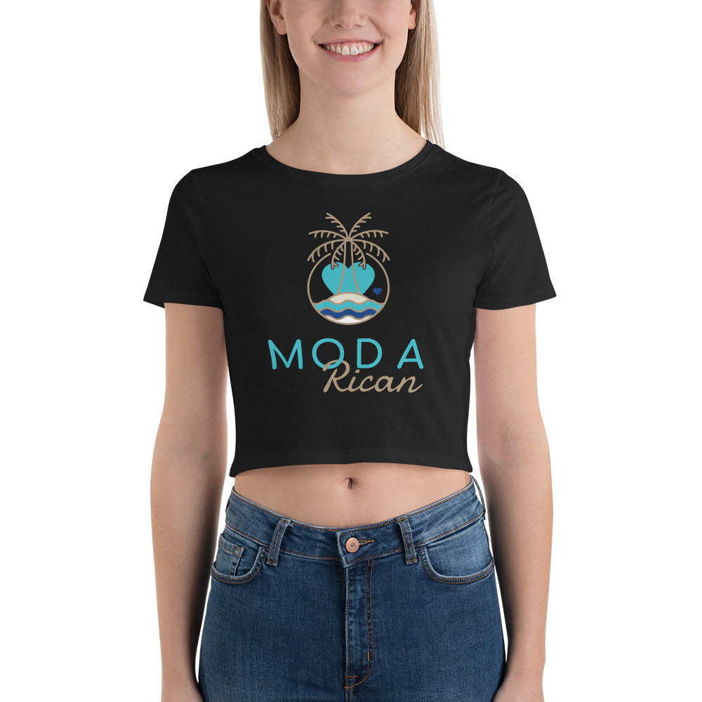 Women’s Crop Tee by Moda Rican