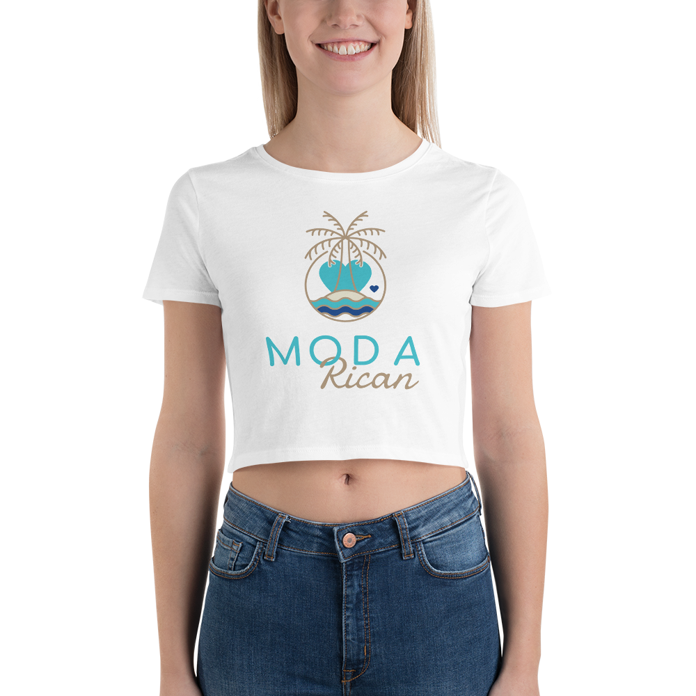 Women’s Crop Tee by Moda Rican