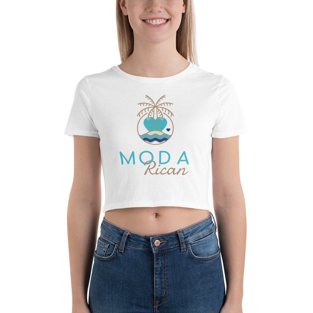 Women’s Crop Tee by Moda Rican